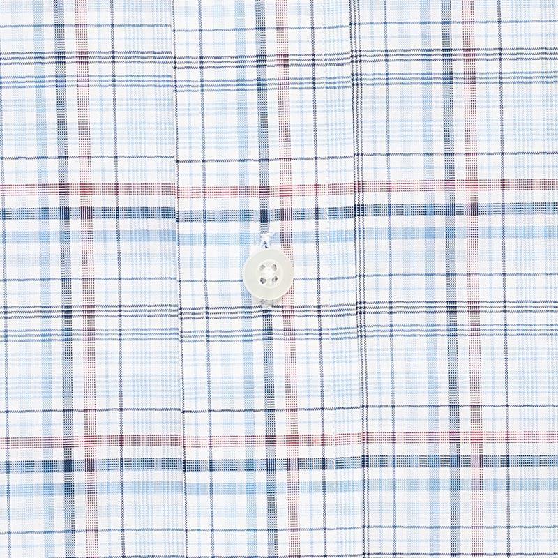 The Blue Talcott Check Dress Shirt Casual Shirt- Ledbury