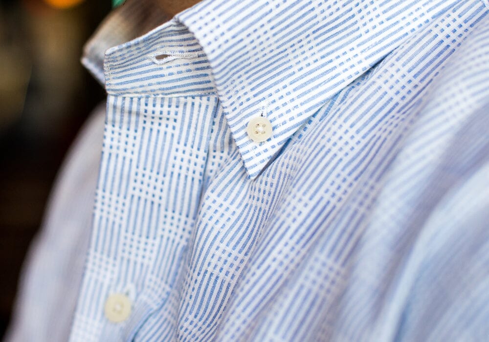 The Blue Tamarack Stripe Casual Shirt Casual Shirt- Ledbury