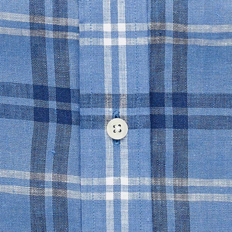 The Blue Wilbanks Plaid Casual Shirt Casual Shirt- Ledbury