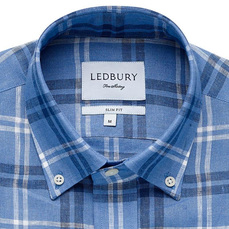 The Blue Wilbanks Plaid Casual Shirt Casual Shirt- Ledbury