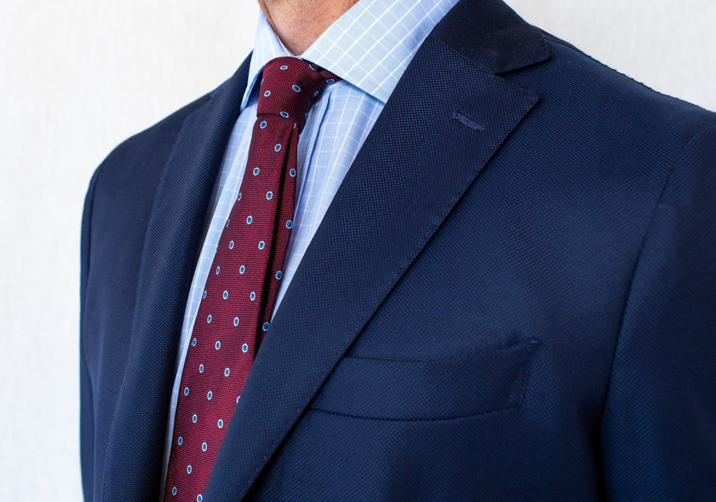 The Blue McBride Check Dress Shirt Dress Shirt- Ledbury