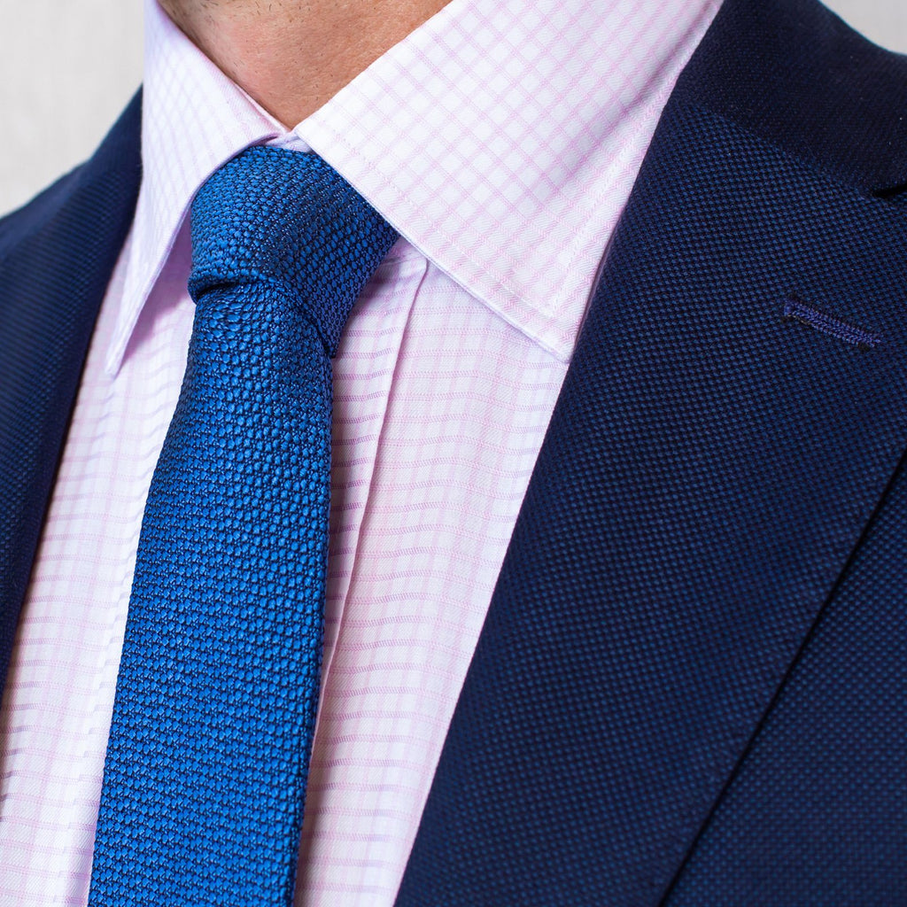 The Pink Kimball Check Dress Shirt Dress Shirt- Ledbury