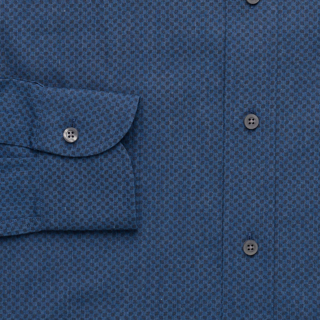 The Winhall Print Dress Shirt Dress Shirt- Ledbury