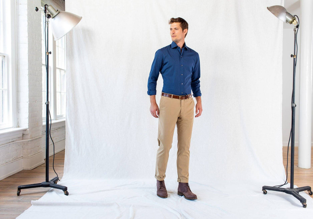 The Winhall Print Dress Shirt Dress Shirt- Ledbury