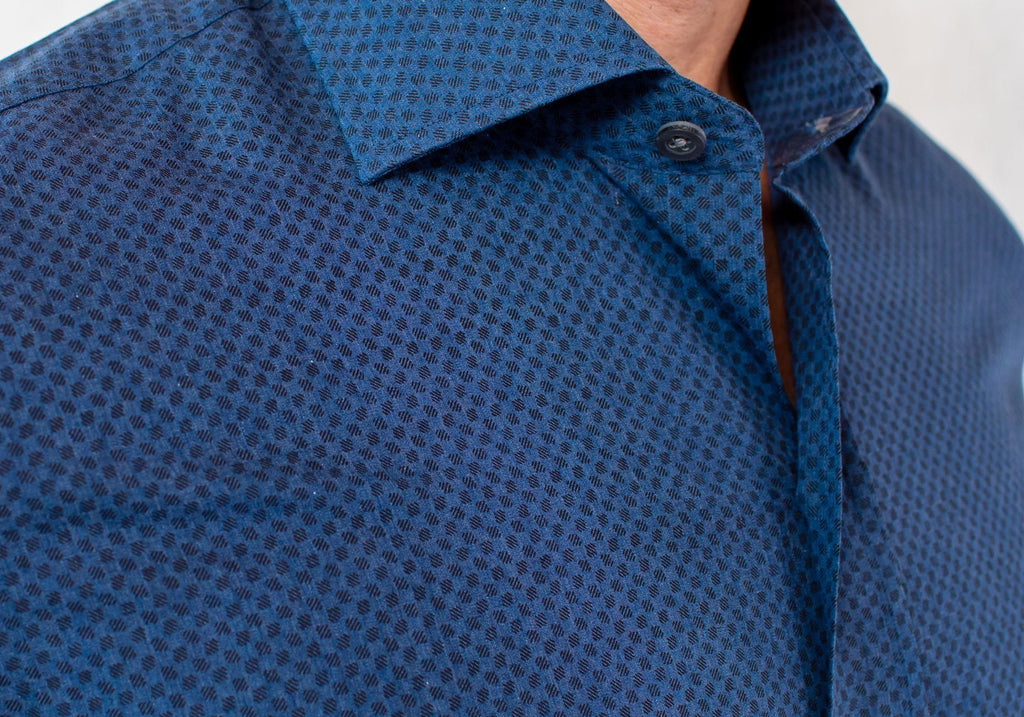 The Winhall Print Dress Shirt Dress Shirt- Ledbury