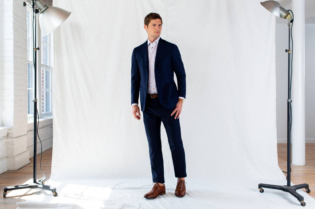 The Pink Drazin Check Dress Shirt Dress Shirt- Ledbury