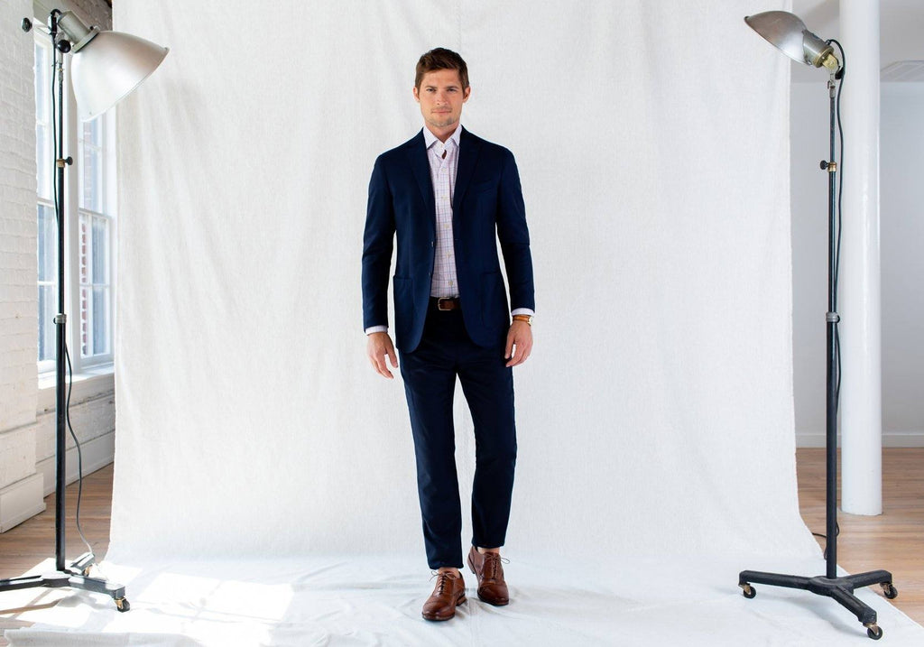 The Pink Drazin Check Dress Shirt Dress Shirt- Ledbury