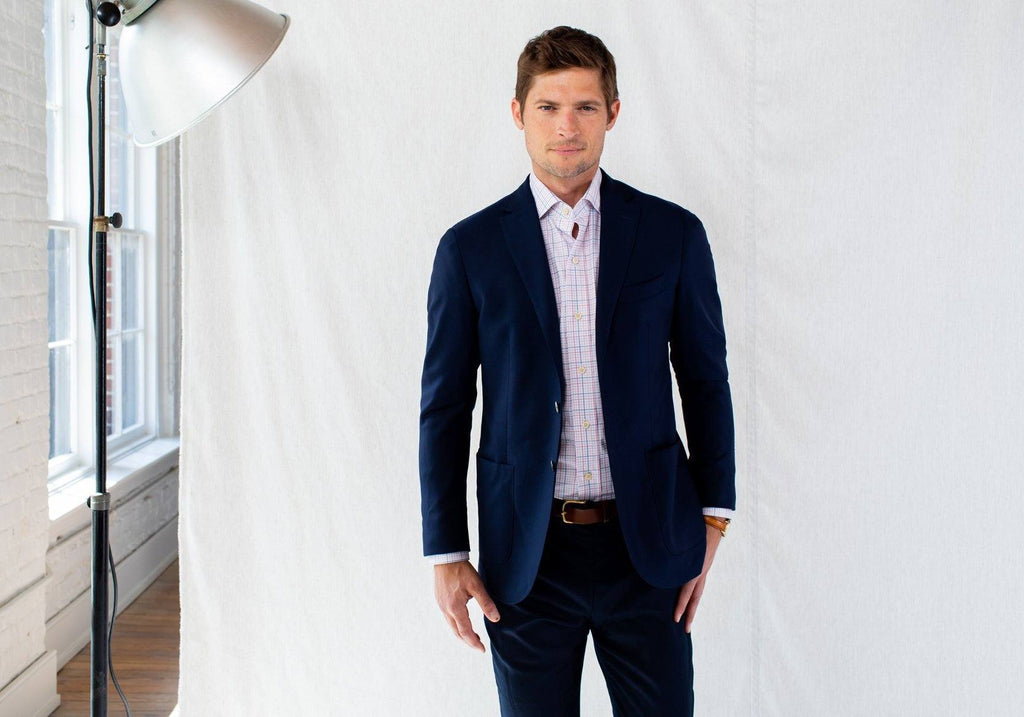 The Pink Drazin Check Dress Shirt Dress Shirt- Ledbury