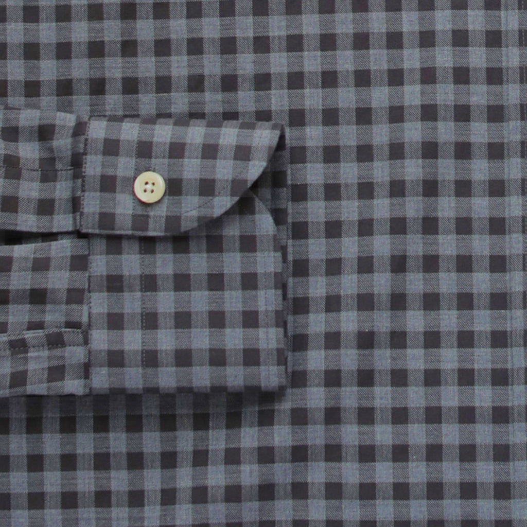 The Pecan Delham Brushed Gingham Casual Shirt Casual Shirt- Ledbury