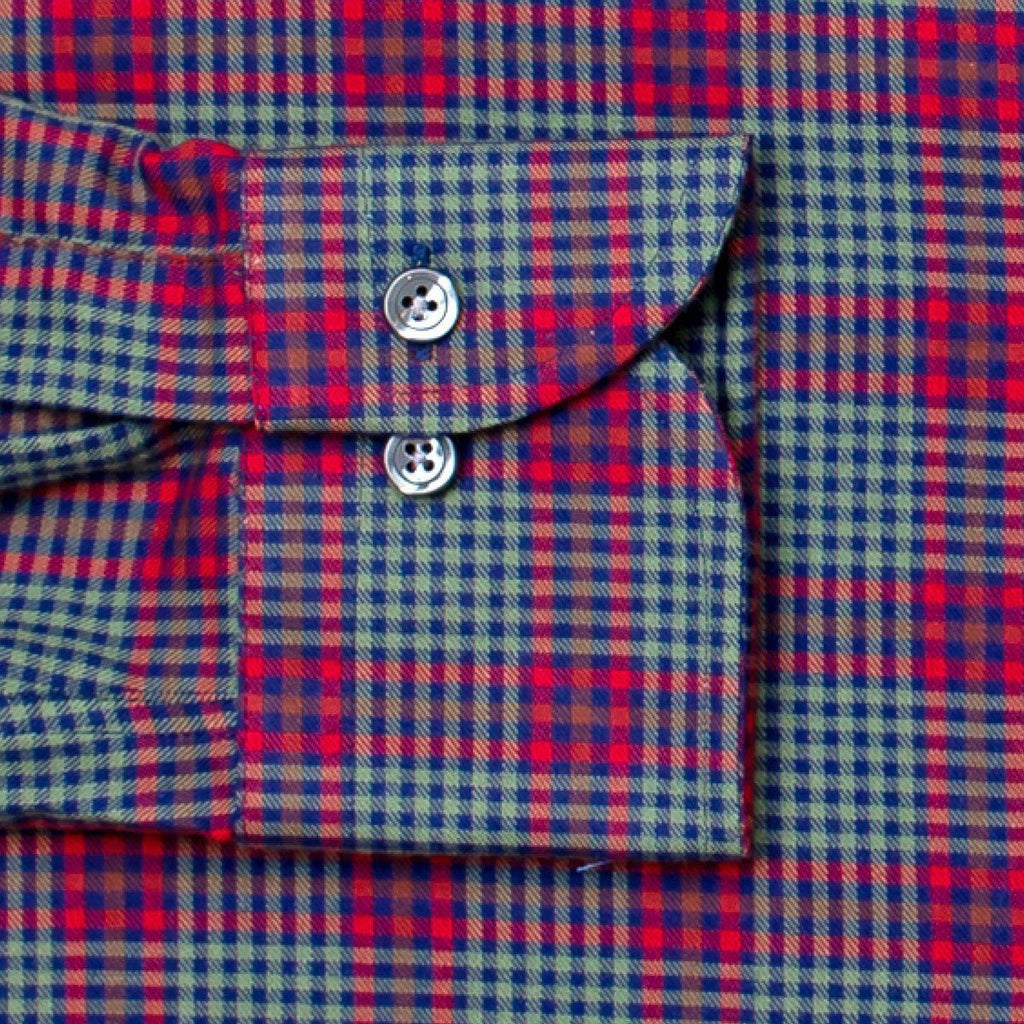 The Red Schulman Check Casual Shirt Casual Shirt- Ledbury
