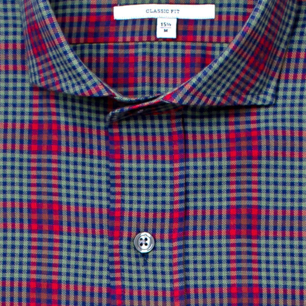 The Red Schulman Check Casual Shirt Casual Shirt- Ledbury