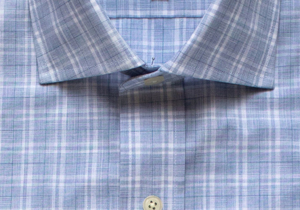 The Blue Quinton Check Casual Shirt Casual Shirt- Ledbury