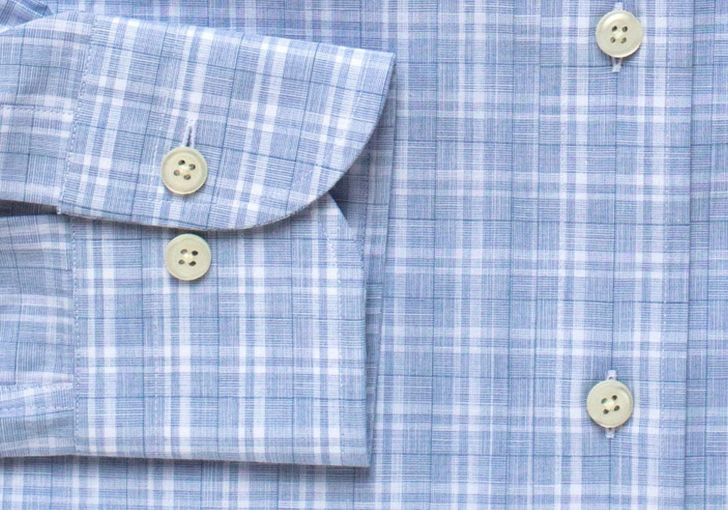The Blue Quinton Check Casual Shirt Casual Shirt- Ledbury