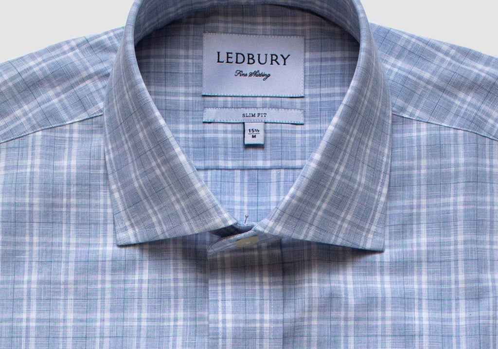 The Blue Quinton Check Casual Shirt Casual Shirt- Ledbury