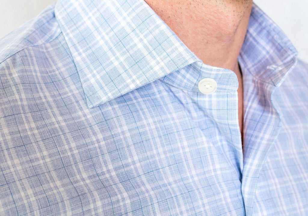 The Blue Quinton Check Casual Shirt Casual Shirt- Ledbury