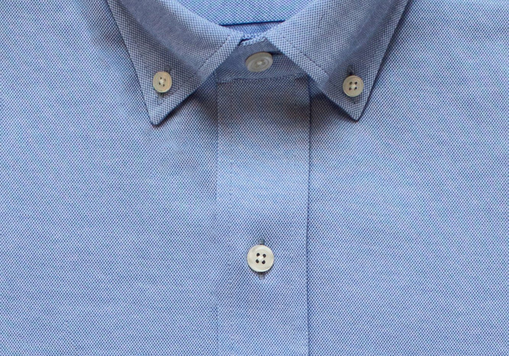 The Light Blue Barksdale Knit Shirt Casual Shirt- Ledbury