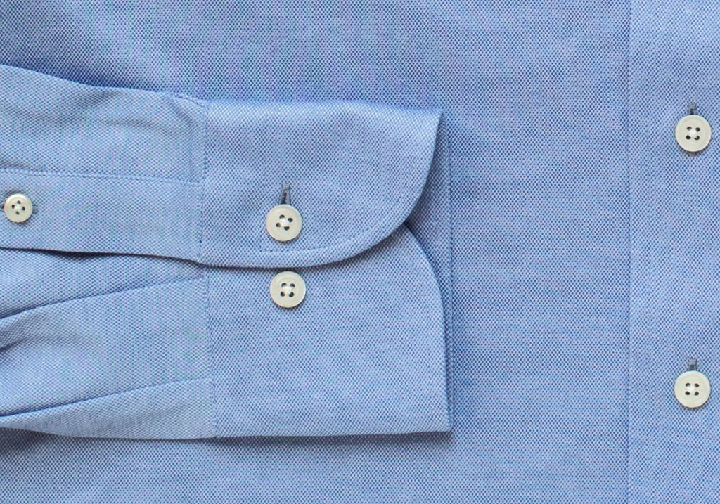 The Light Blue Barksdale Knit Shirt Casual Shirt- Ledbury