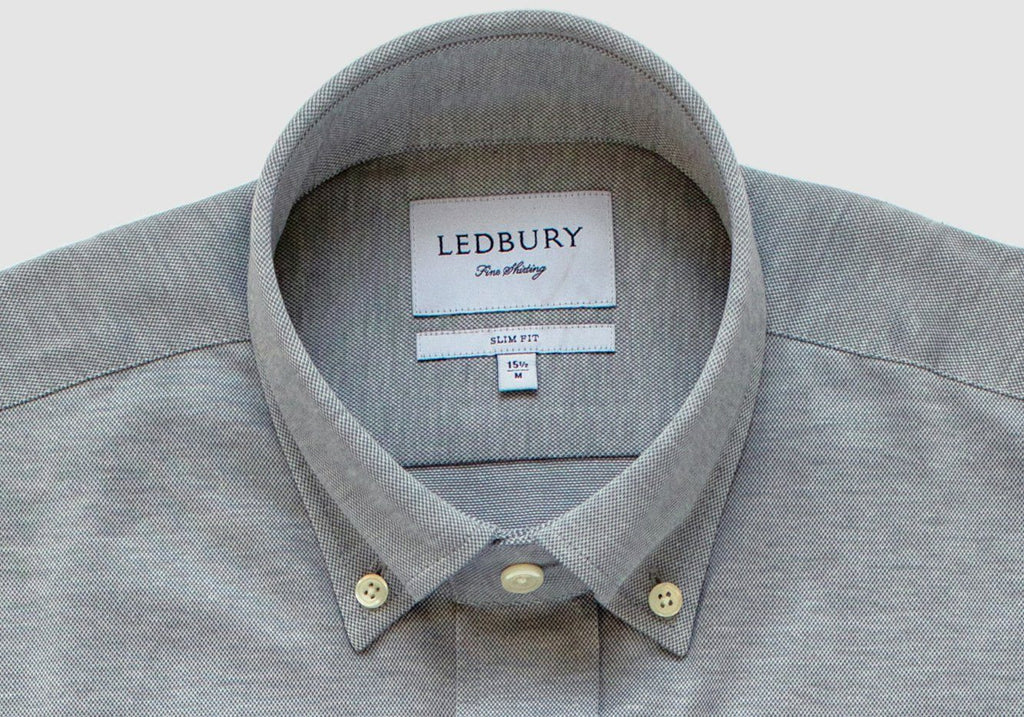 The Grey Barksdale Knit Shirt Casual Shirt- Ledbury