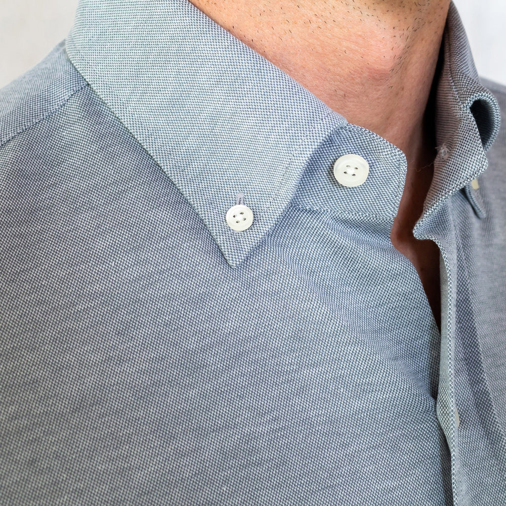 The Grey Barksdale Knit Shirt Casual Shirt- Ledbury