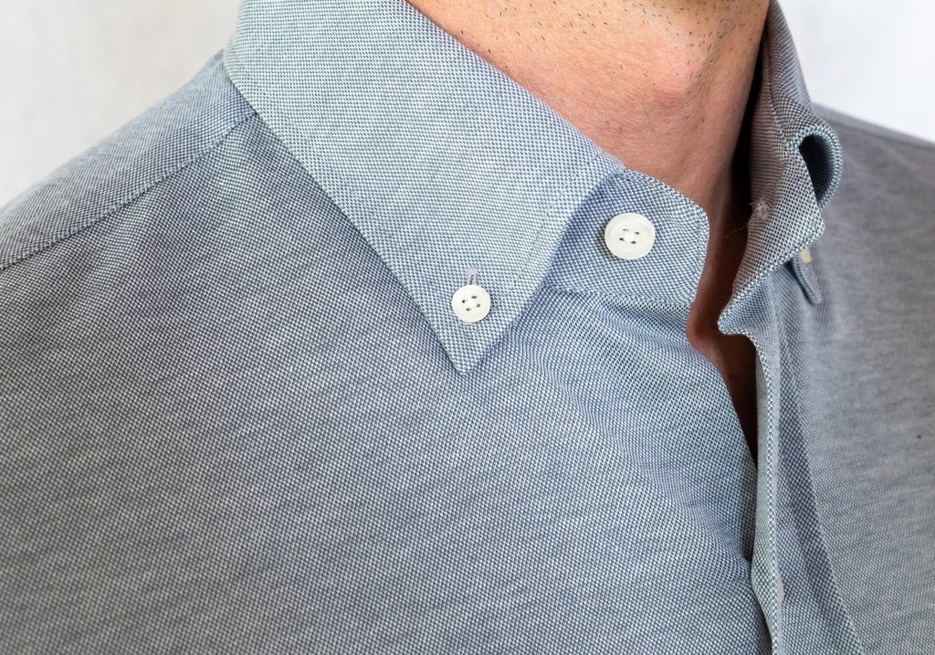 The Grey Barksdale Knit Shirt Casual Shirt- Ledbury