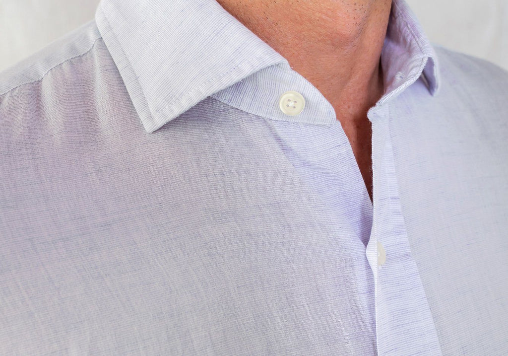 The Lavender Kingston Cotton Linen Casual Shirt Casual Shirt- Ledbury