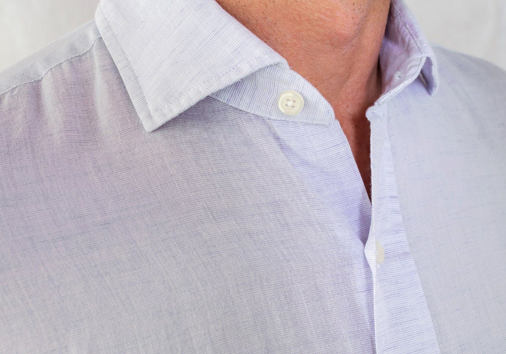 The Lavender Kingston Cotton Linen Casual Shirt Casual Shirt- Ledbury