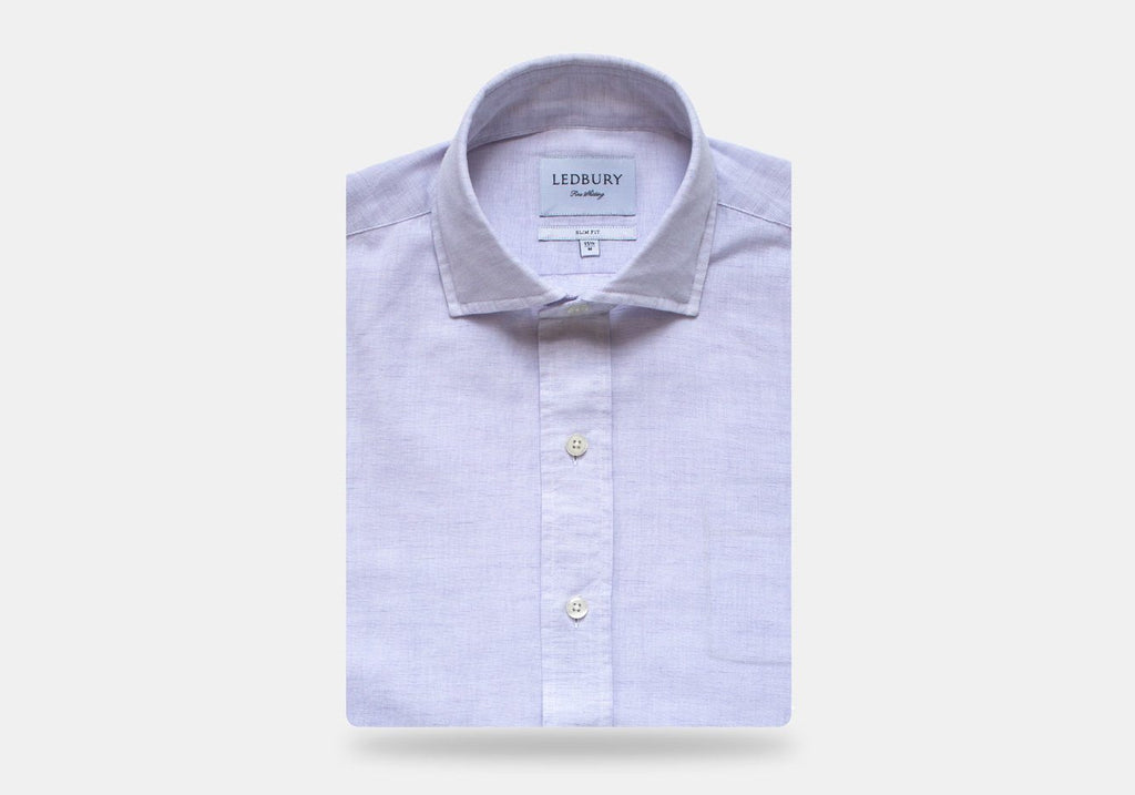 The Lavender Kingston Cotton Linen Casual Shirt Casual Shirt- Ledbury
