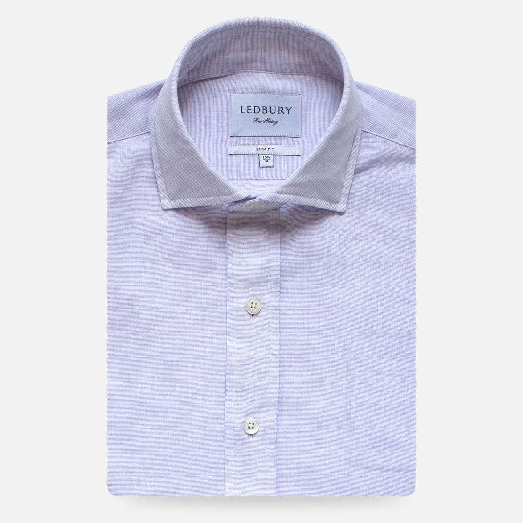 The Lavender Kingston Cotton Linen Casual Shirt Casual Shirt- Ledbury
