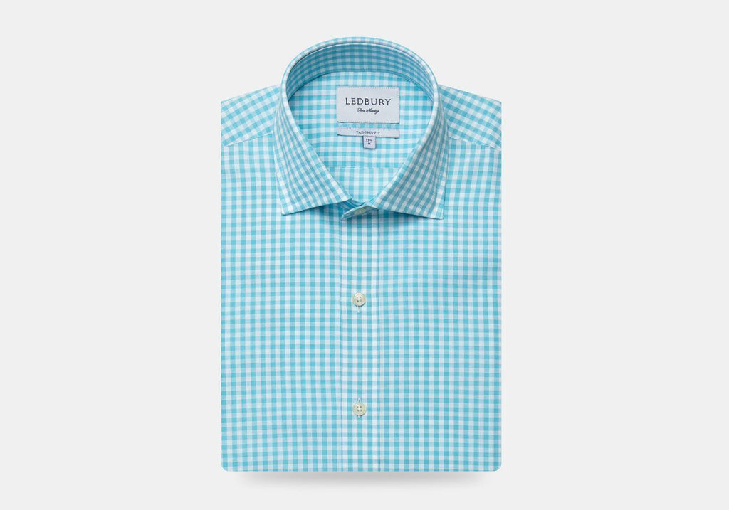 The 2020 Aqua McAdam Gingham Casual Shirt Casual Shirt- Ledbury