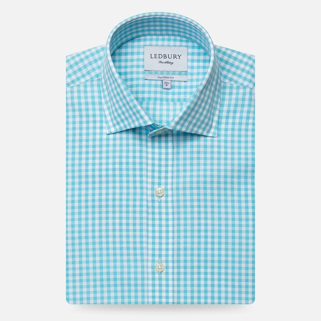 The 2020 Aqua McAdam Gingham Casual Shirt Casual Shirt- Ledbury
