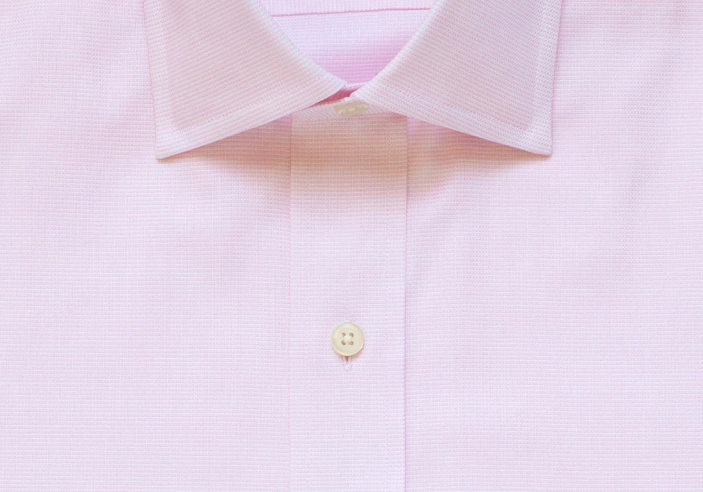 The Pale Pink Almont Oxford Dress Shirt Dress Shirt- Ledbury