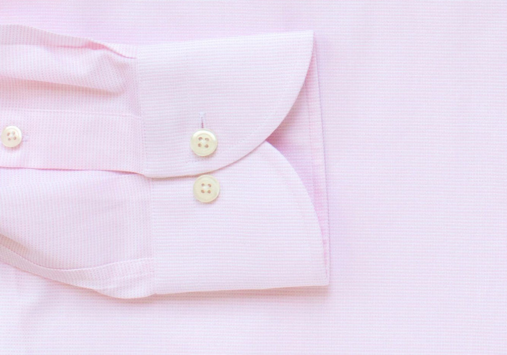 The Pale Pink Almont Oxford Dress Shirt Dress Shirt- Ledbury