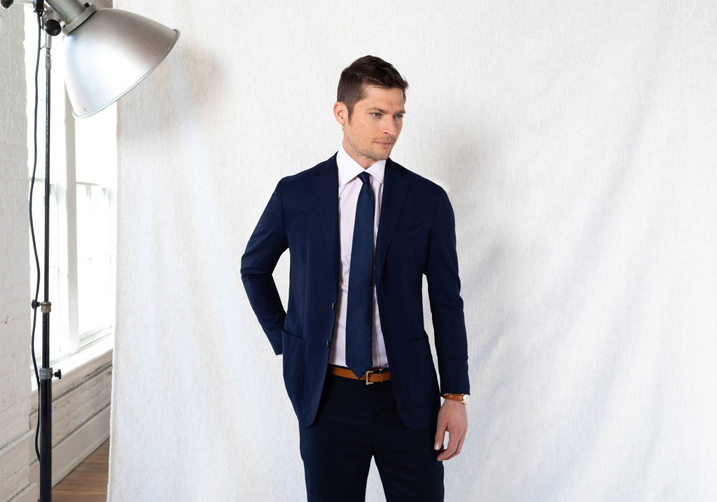 The Pale Pink Almont Oxford Dress Shirt Dress Shirt- Ledbury