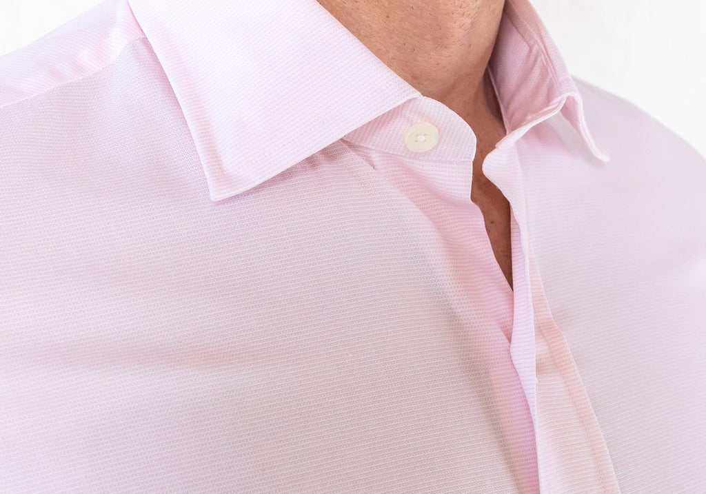 The Pale Pink Almont Oxford Dress Shirt Dress Shirt- Ledbury
