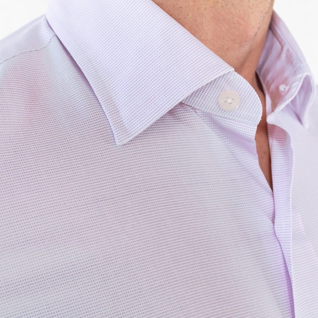 The Lavender Almont Oxford Dress Shirt Dress Shirt- Ledbury