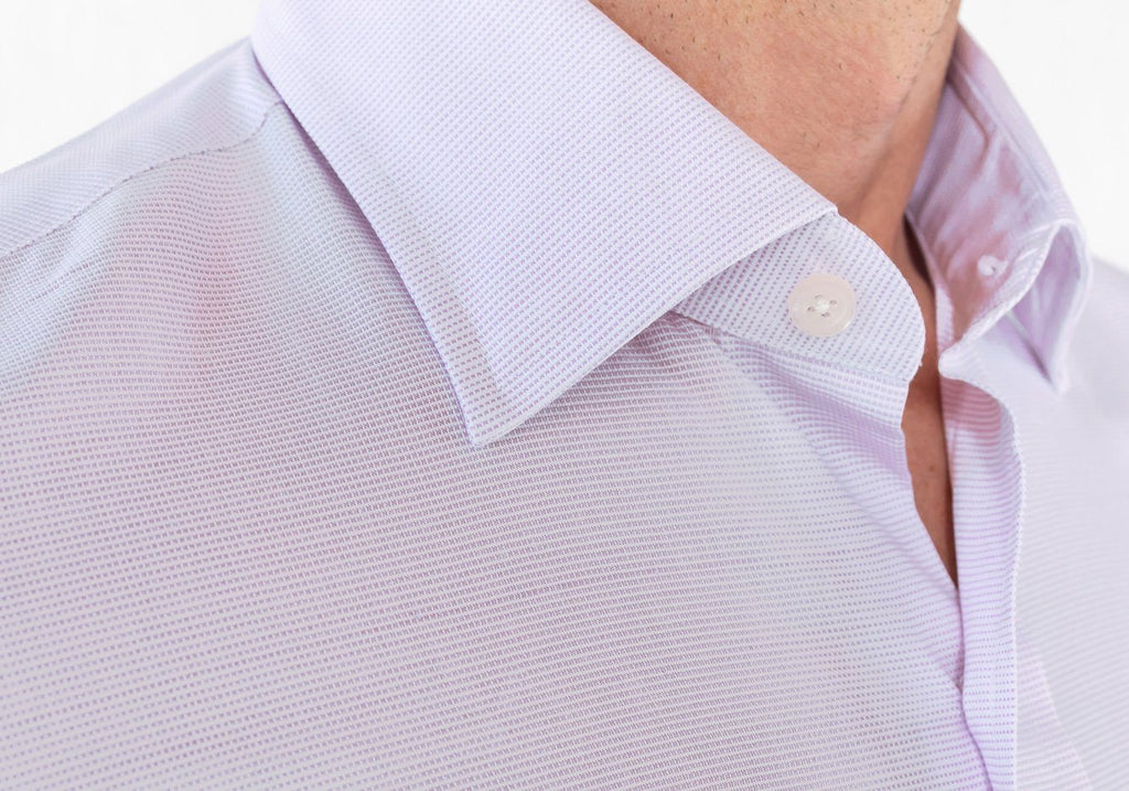 The Lavender Almont Oxford Dress Shirt Dress Shirt- Ledbury
