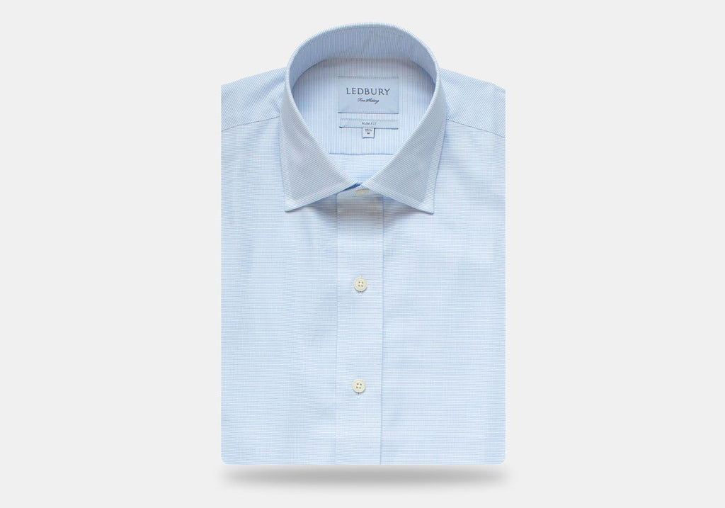 The Light Blue Almont Oxford Dress Shirt Dress Shirt- Ledbury