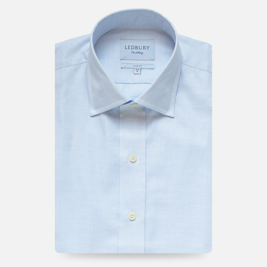 The Light Blue Almont Oxford Dress Shirt Dress Shirt- Ledbury