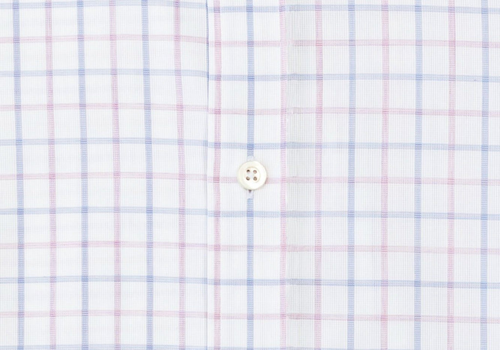 The Lilac Birchcrest Check Dress Shirt Dress Shirt- Ledbury