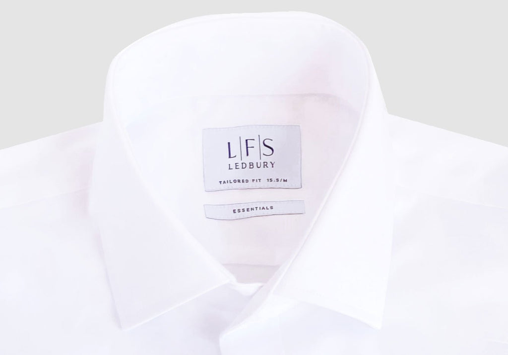 The White Penbrooke Wrinkle Free Twill Dress Shirt Dress Shirt- Ledbury