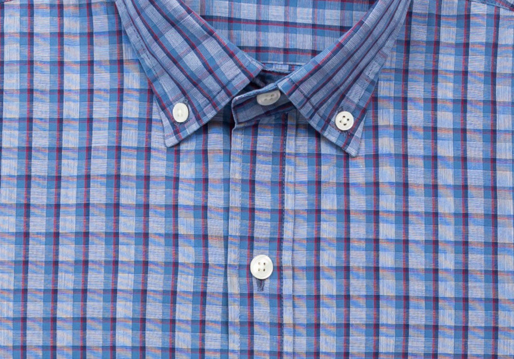 The Blue Fenton Check Casual Shirt Casual Shirt- Ledbury