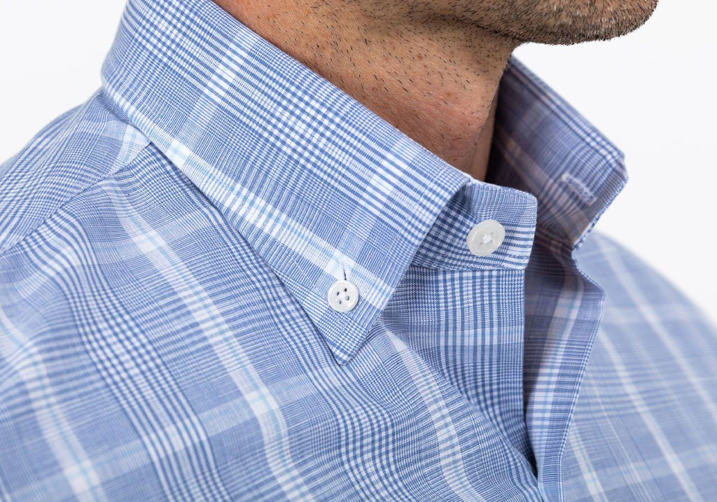 The Blue Dickinson Check Casual Shirt Casual Shirt- Ledbury