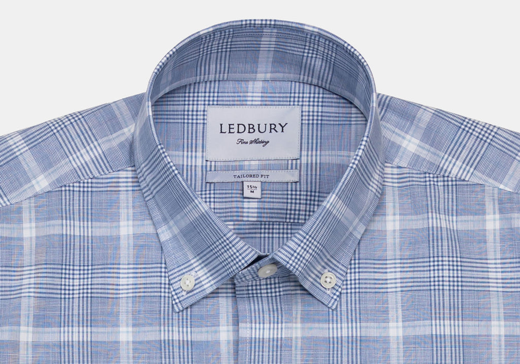 The Blue Dickinson Check Casual Shirt Casual Shirt- Ledbury