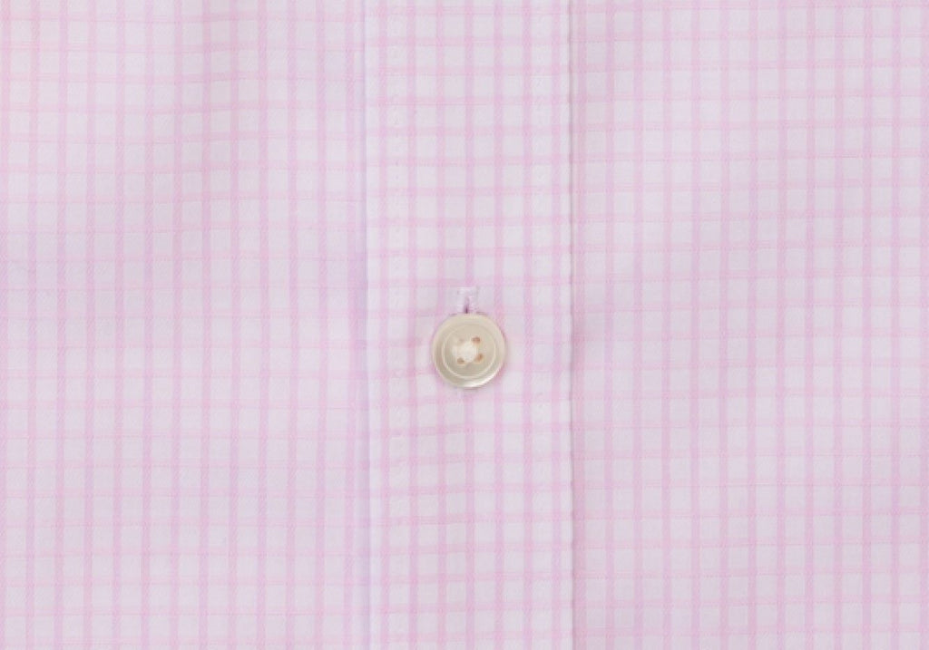 The Pink Windale Check Dress Shirt Dress Shirt- Ledbury