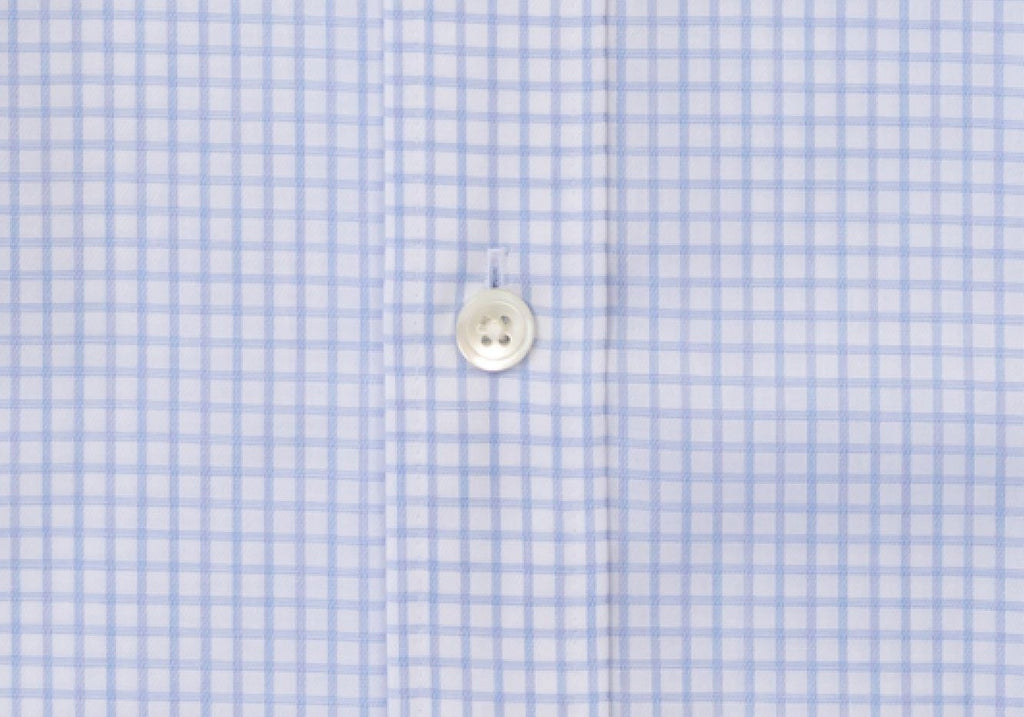 The Blue Windale Check Dress Shirt Dress Shirt- Ledbury