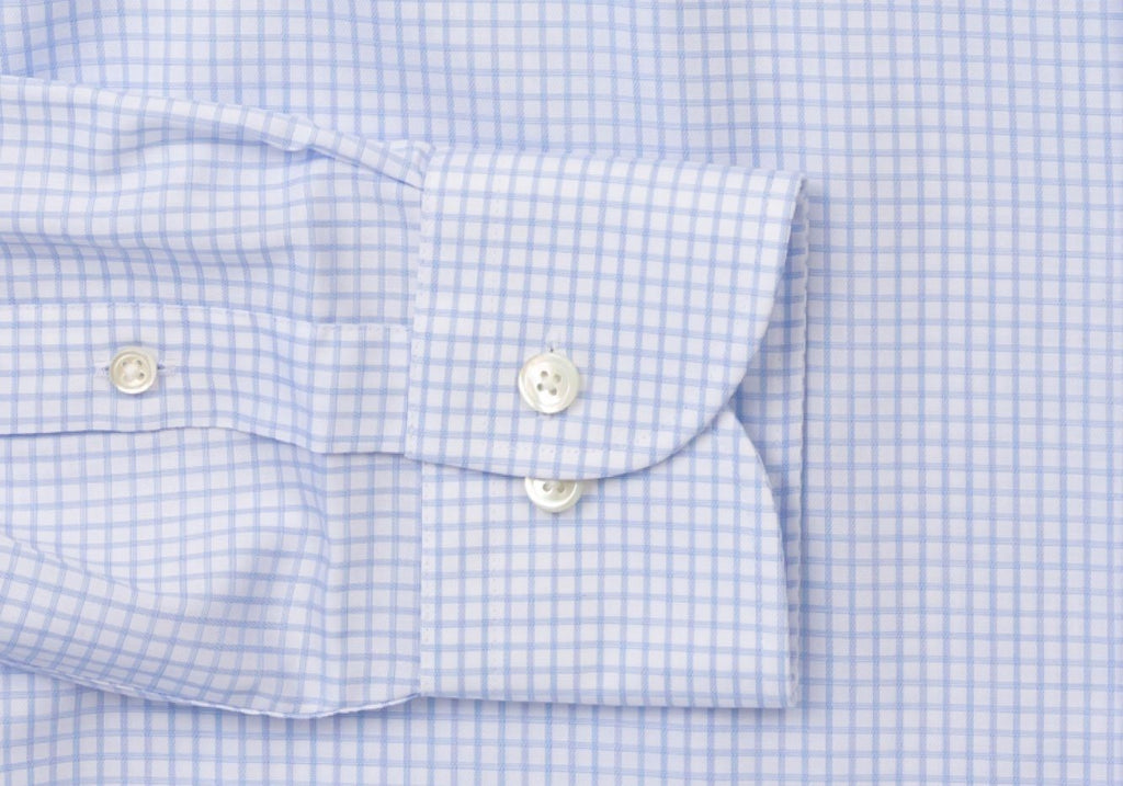 The Blue Windale Check Dress Shirt Dress Shirt- Ledbury