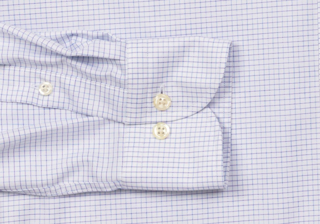 The Purple Kentland Check Dress Shirt Dress Shirt- Ledbury