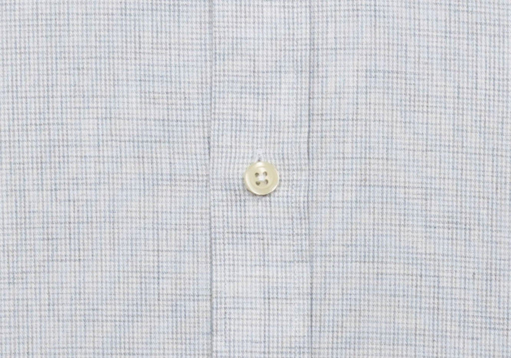 The Light Grey Heather Pennington Houndstooth Casual Shirt Casual Shirt- Ledbury