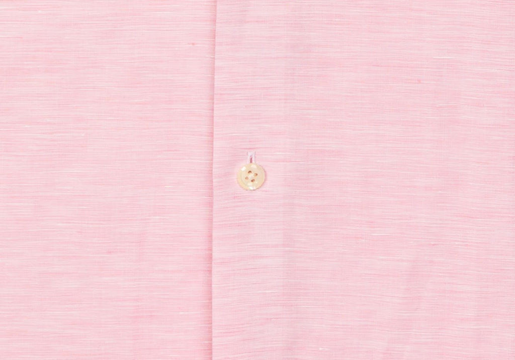 The Pink Edmundton Cotton Linen Casual Shirt Casual Shirt- Ledbury