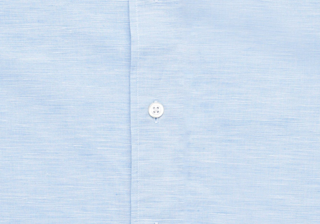 The Blue Edmundton Cotton Linen Casual Shirt Casual Shirt- Ledbury